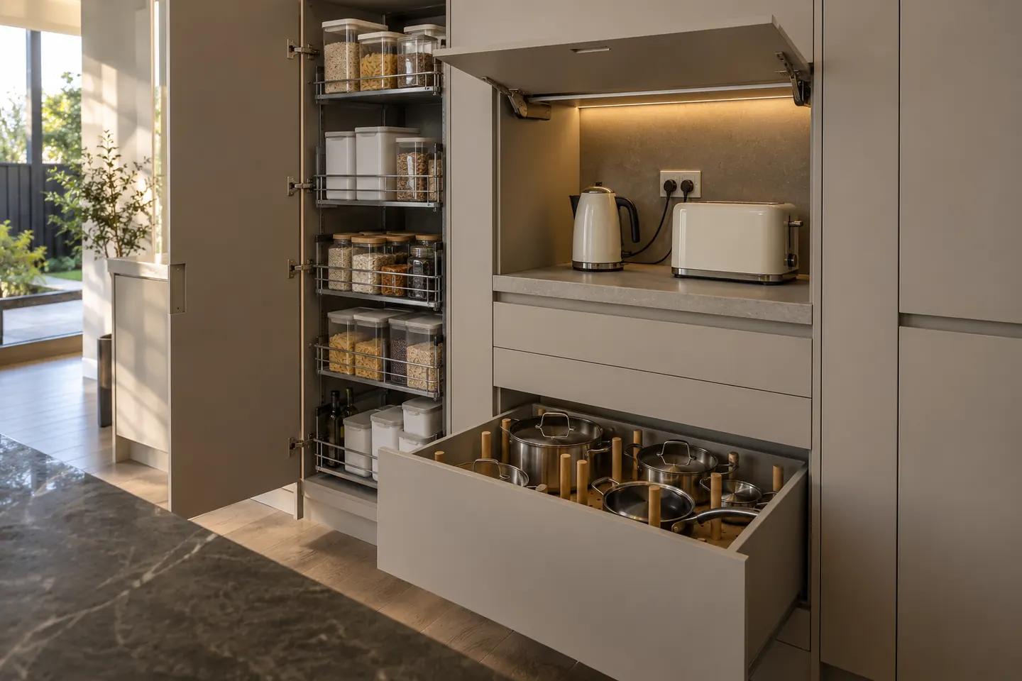 Kitchen renovation detail, the Camden area